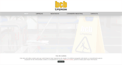 Desktop Screenshot of bcblimpiezas.com